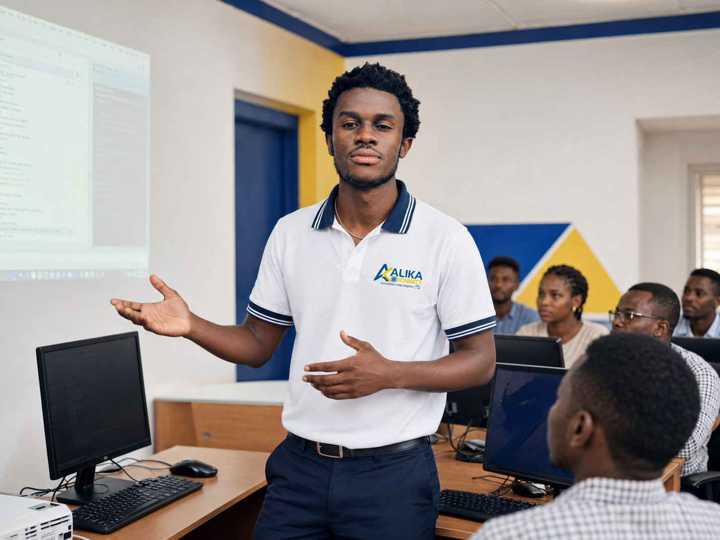 Brayan Mukuna, formateur ALIKA-KONNECT