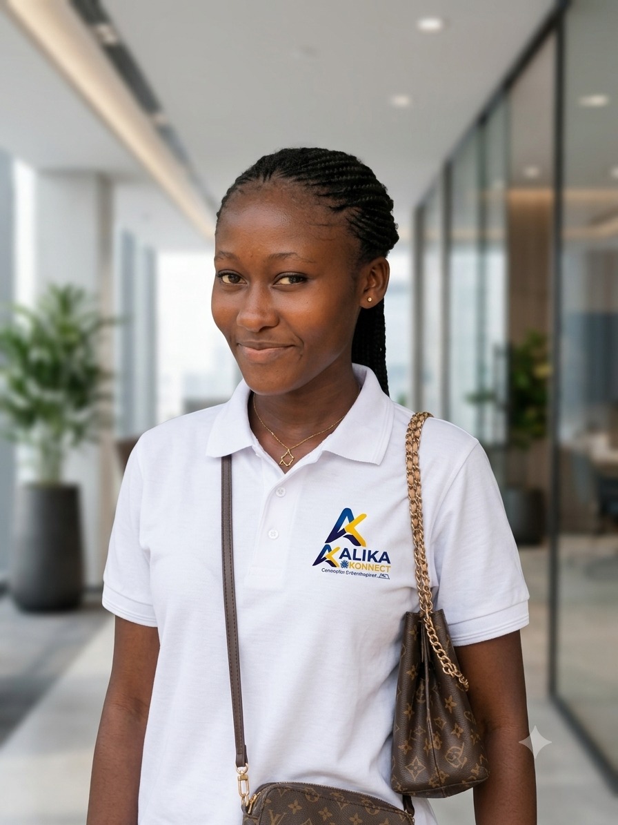 Gloria Lwambi, Financière et comptable chez ALIKA-KONNECT